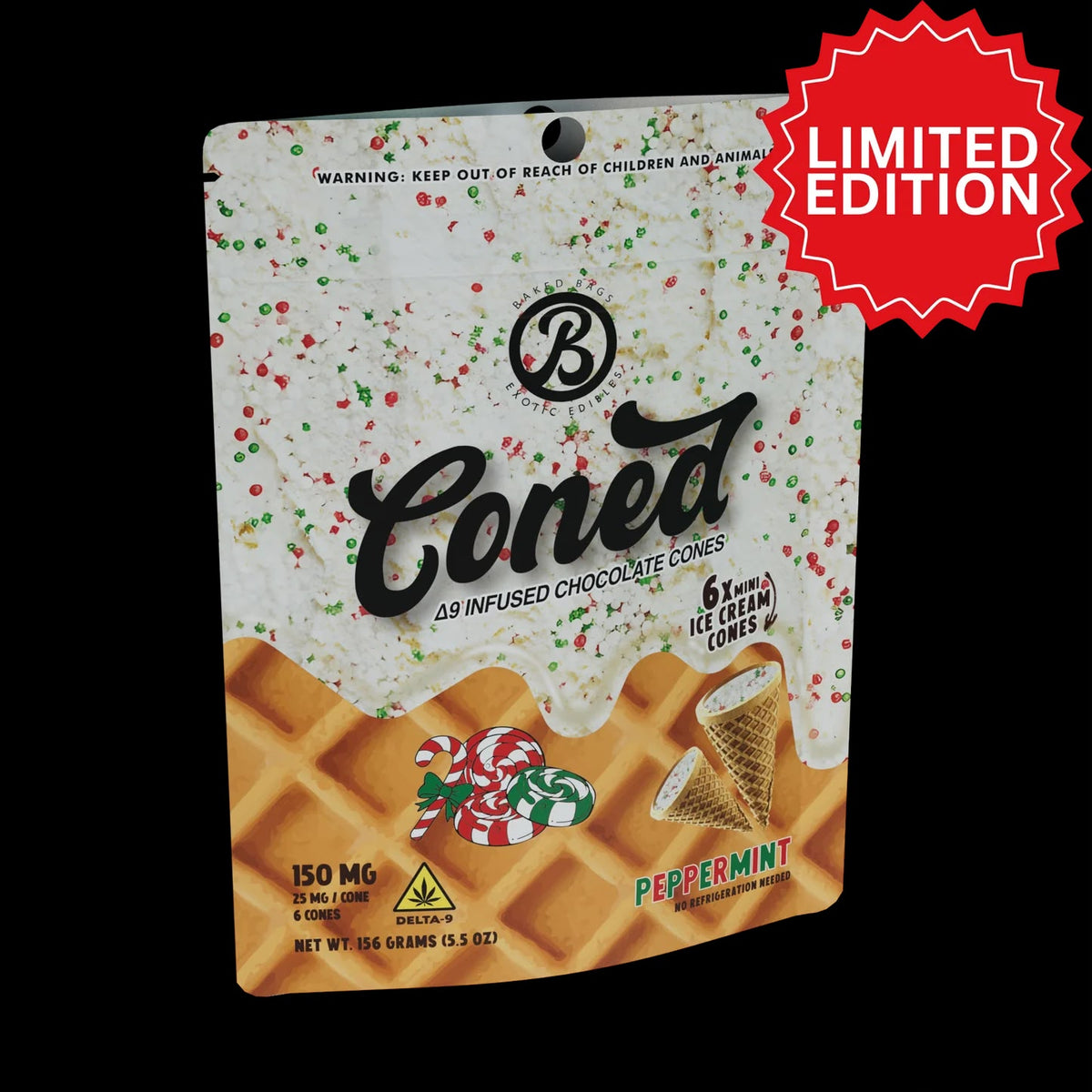 THC-Infused Snack Cone